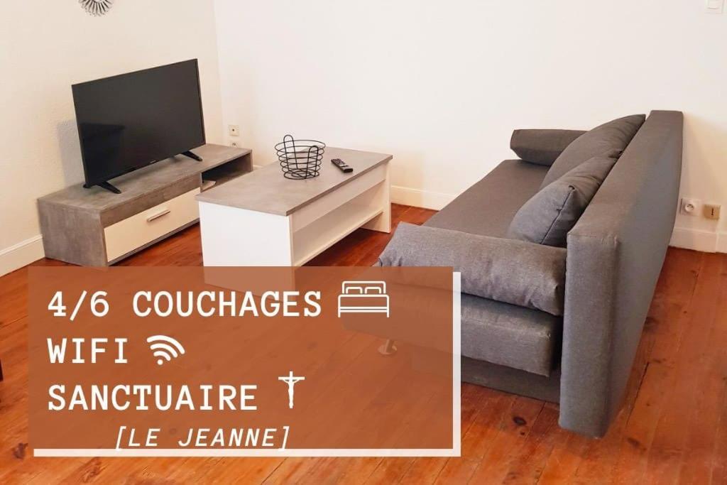 Le Jeanne 4/6 Couchages, Wifi, Sanctuaire Apartment ลูร์ด ภายนอก รูปภาพ