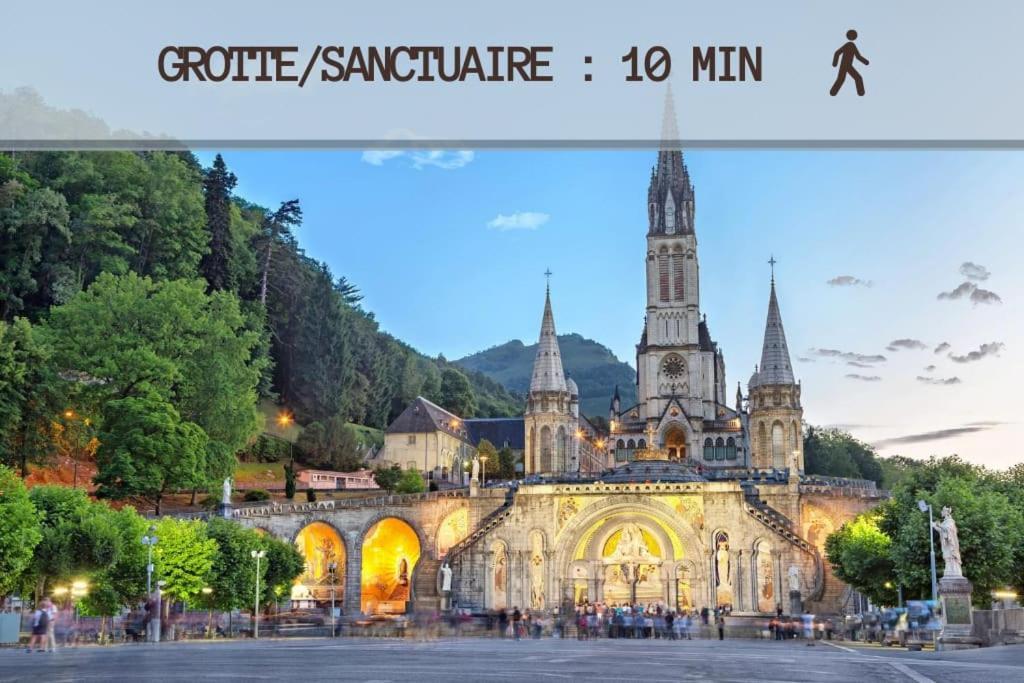 Le Jeanne 4/6 Couchages, Wifi, Sanctuaire Apartment ลูร์ด ภายนอก รูปภาพ
